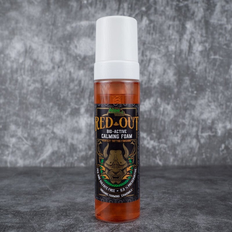 Red Out Bioactive Calming Foam Aloe Tattoo 220ml