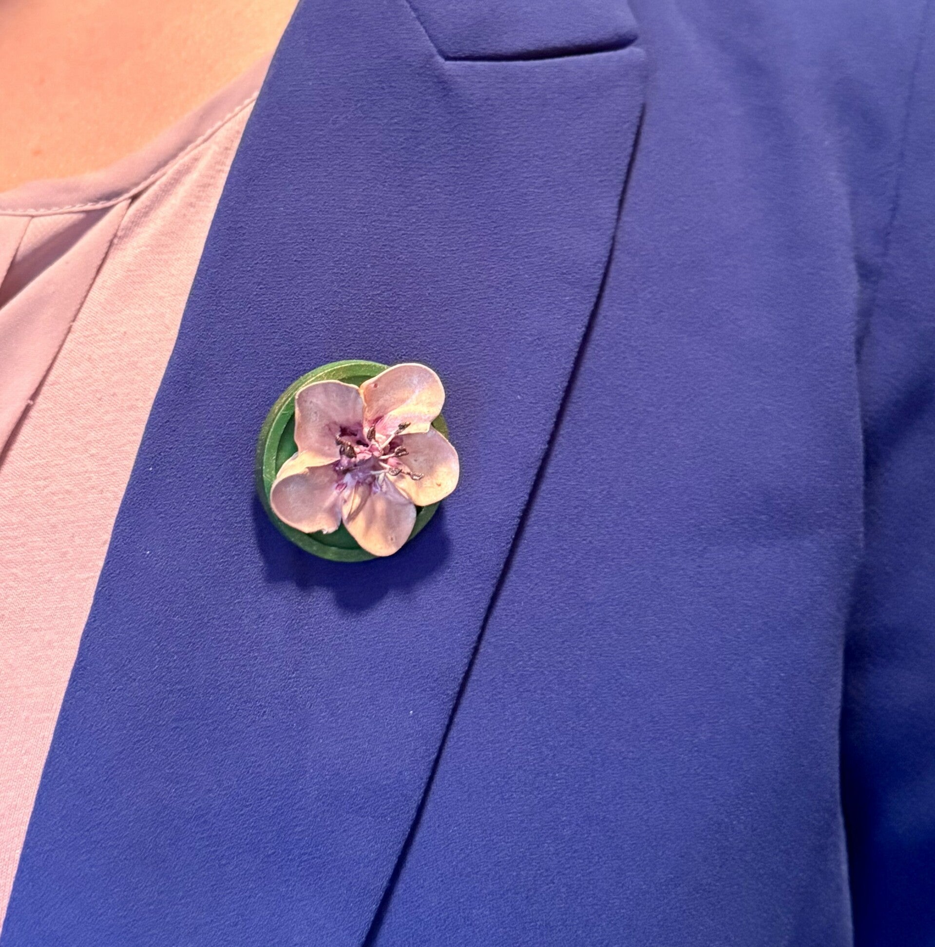 Brooch - Cherry Blossom