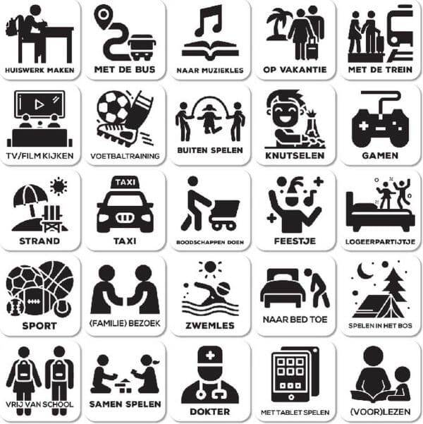 Magnetische pictogrammen