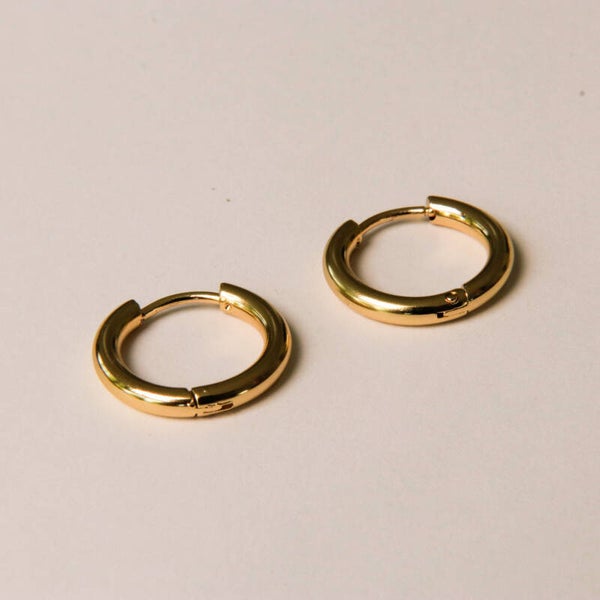 Thick Hoops Hinged Small