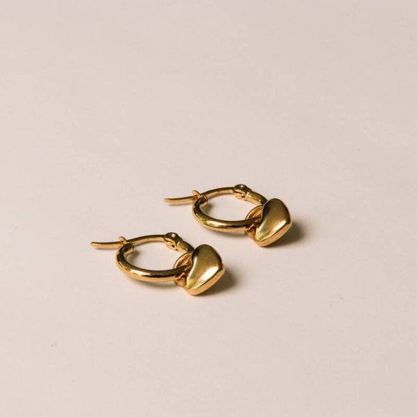 Small Hearts with Hoops met hefboomsluiting