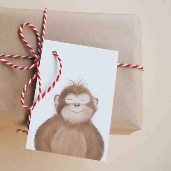 Cadeaulabel - Aapje