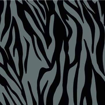 2x Inpakpapier - Zebra groen | 30 cm breed