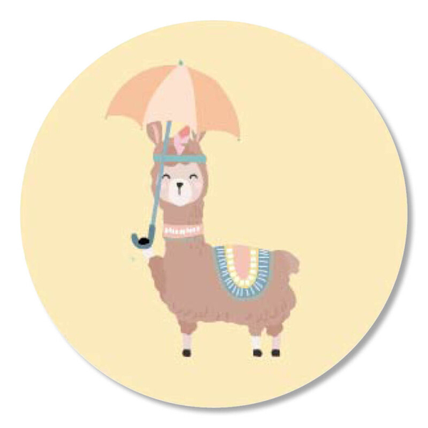 Sticker - Boho lama (5 stuks)