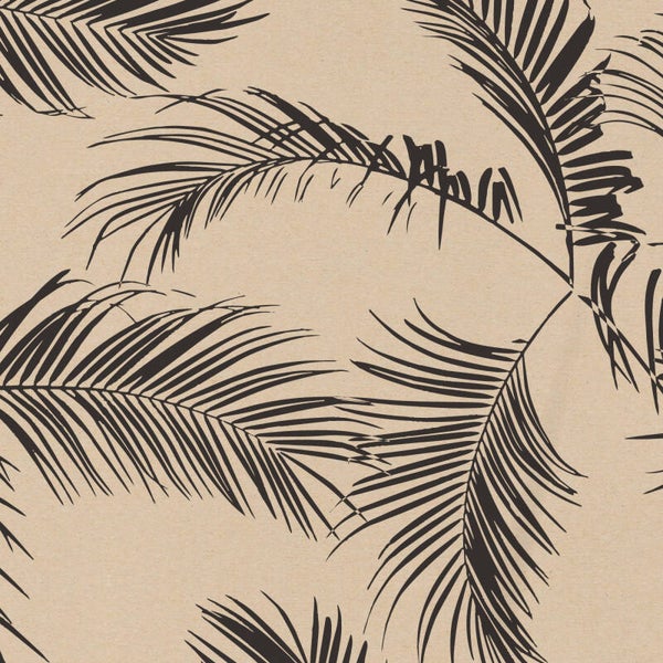 Inpakpapier - Palmblad naturel | 50 cm breed