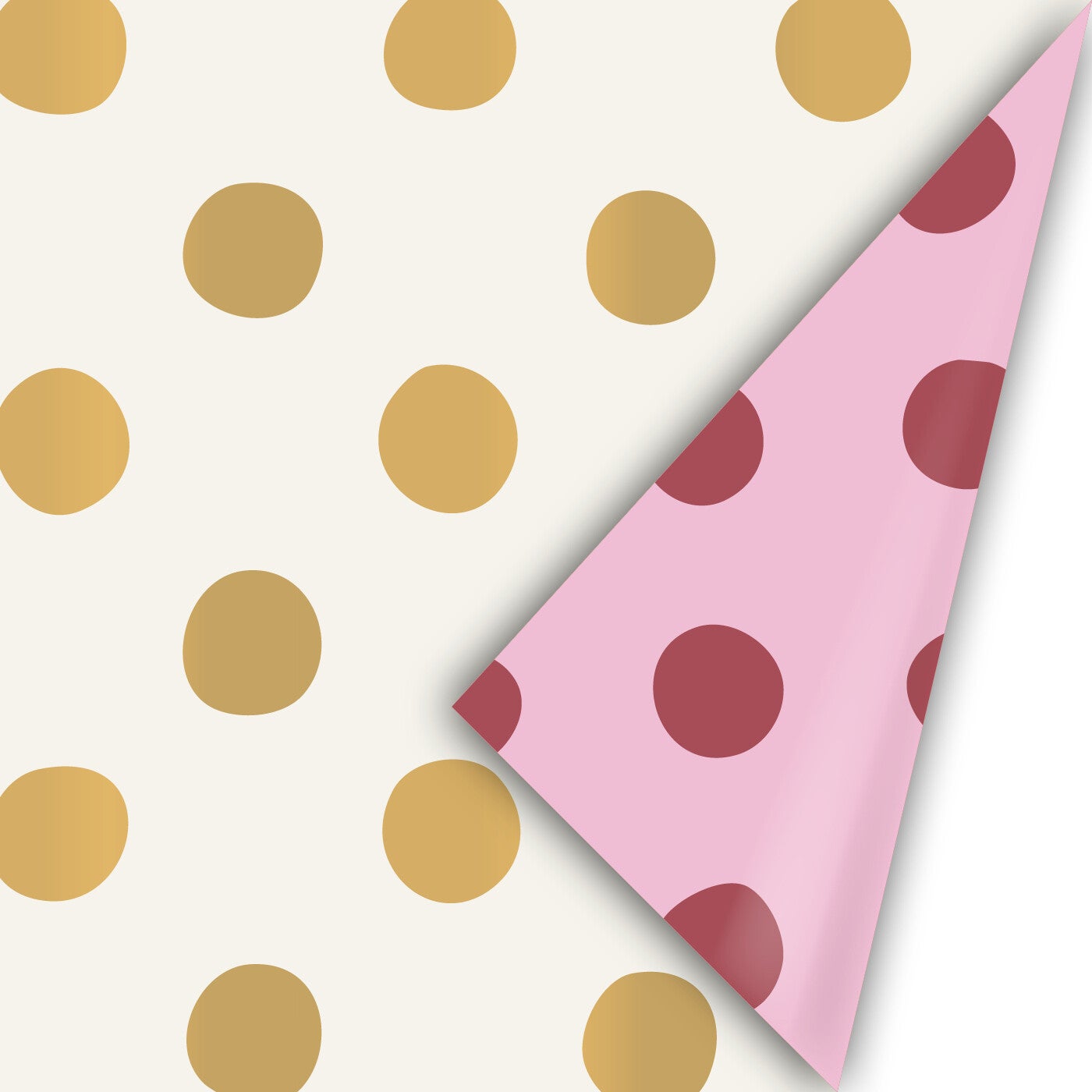 Inpakpapier - Pretty polka dots colorfull | 50 cm breed