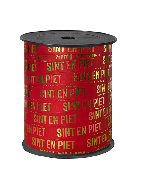 Lint - Paporlene Sint & Piet rood