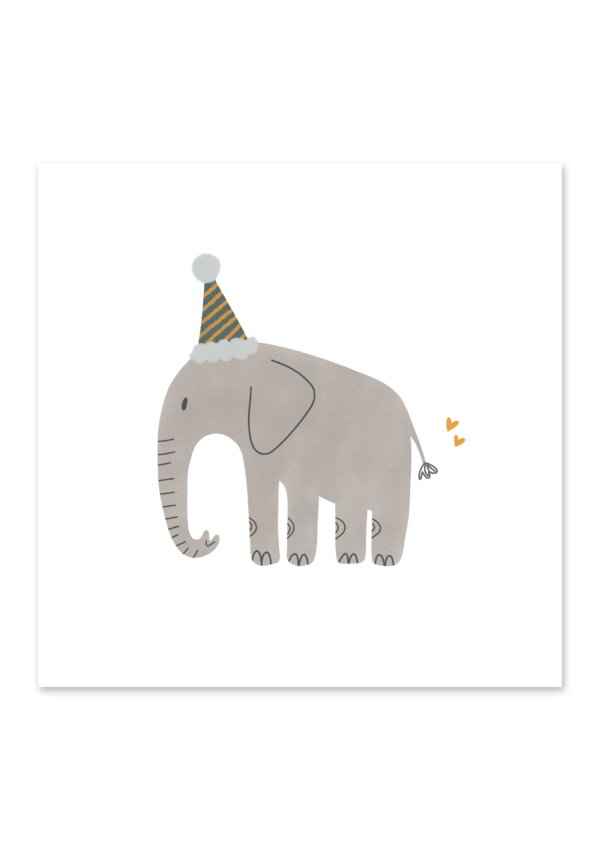 Minikaartje - Olifant