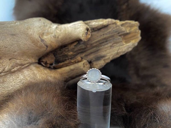 Zilveren ring met Catch eye 1328267