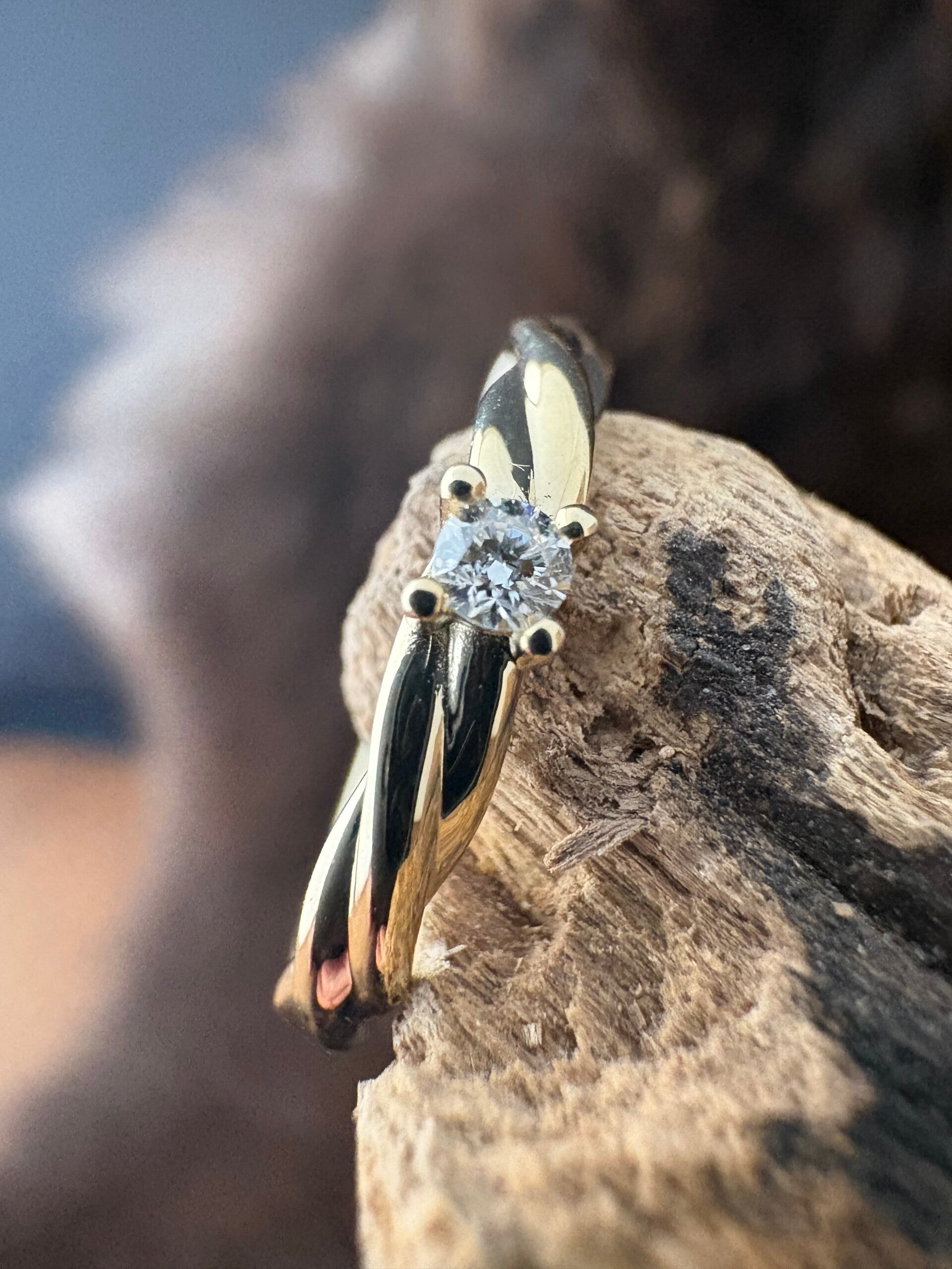 Geelgoud 0.05 ct briljant 4028826