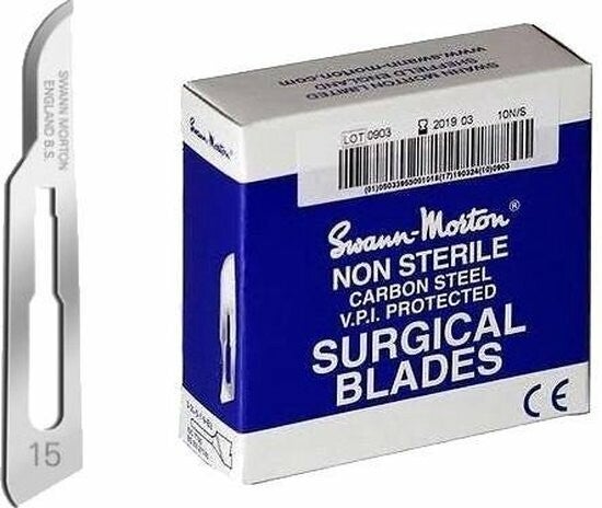 Swann Morton Nr. 15 Niet Steriel