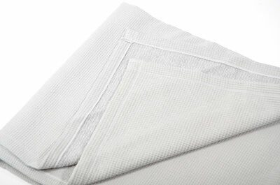 Wafeldeken Licht Grijs