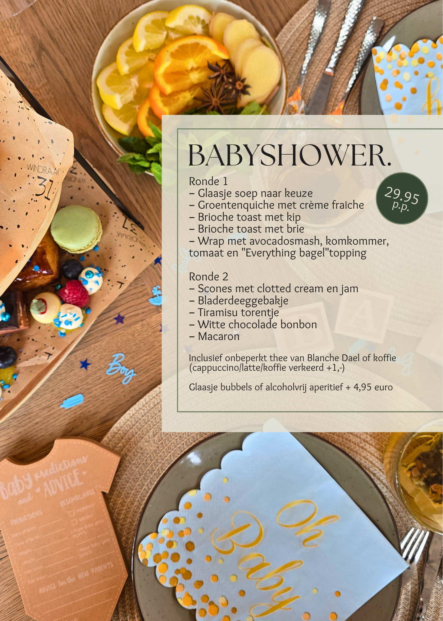 Schuif aan voor een heerlijke lunch bij WINDRAAK31