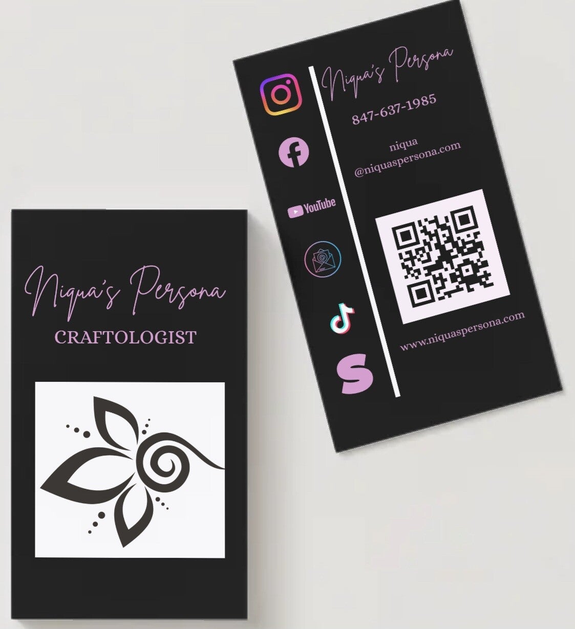 Niqua P's Business Cards (10)