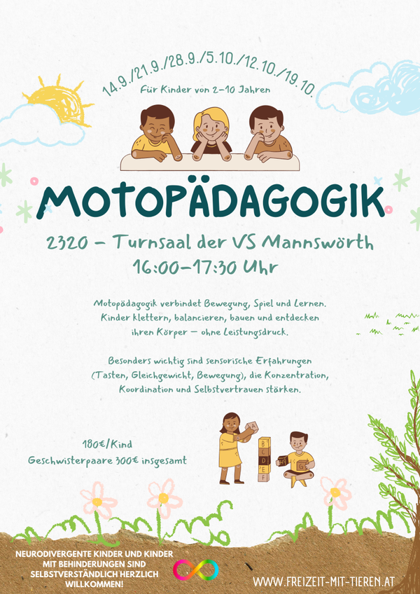 Motopädagogik ab September