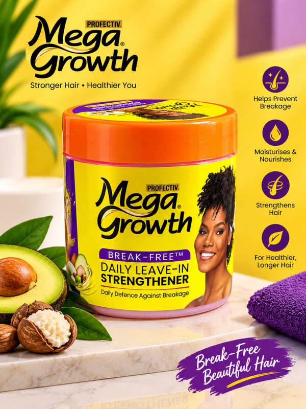 Mega Growth Break-Free Daily Leave-In Strengthener (Gh 60.00)