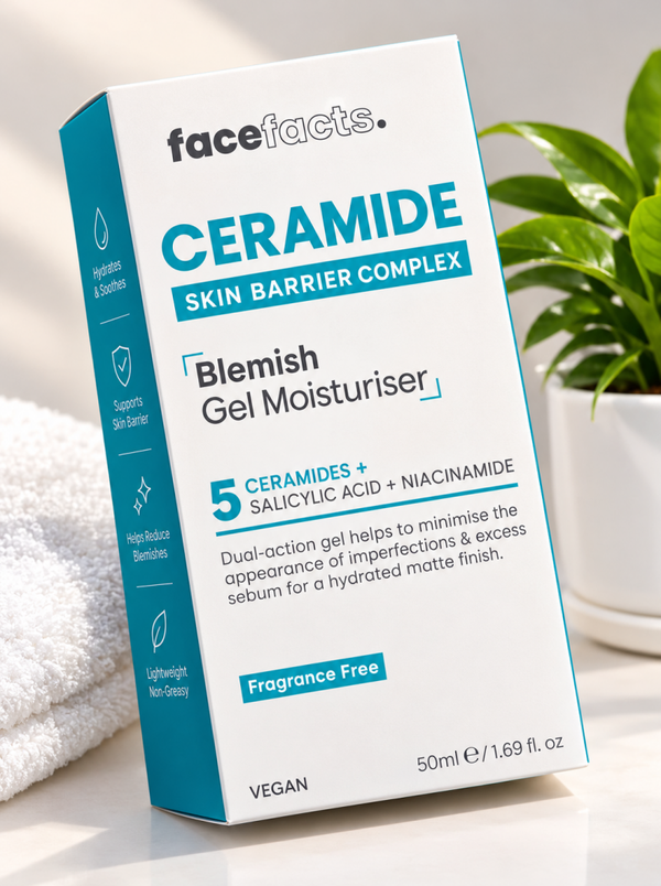 Face Facts Ceramide Skin Barrier Complex Blemish Gel Moisturiser – 50ml (Gh 60.00)