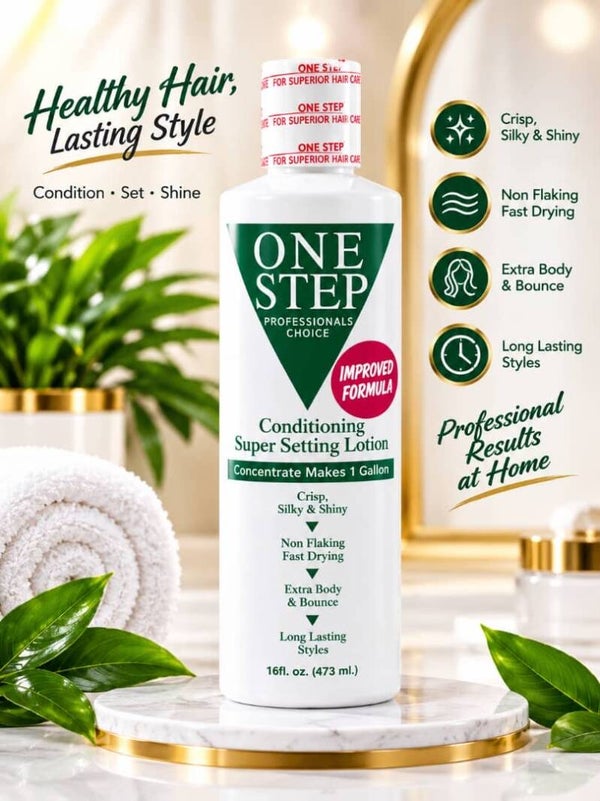 One Step Conditioning Super Setting Lotion small size (Gh 55.00)