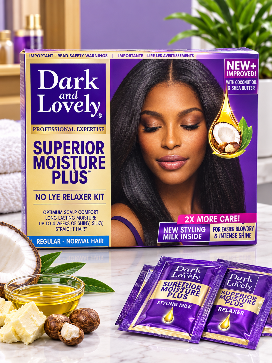 Dark and lovely Hair Relaxer (Gh120.00)