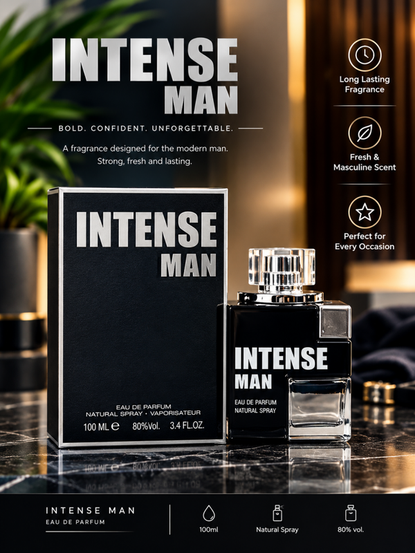 Intense Man Eau de Parfum – 100ml (Gh 150.00)