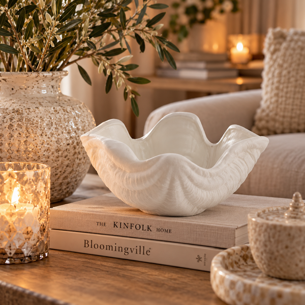 Sheline decoration 17X13X10.7 cm, White