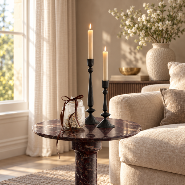 Inine candlestick 9X9X29 cm