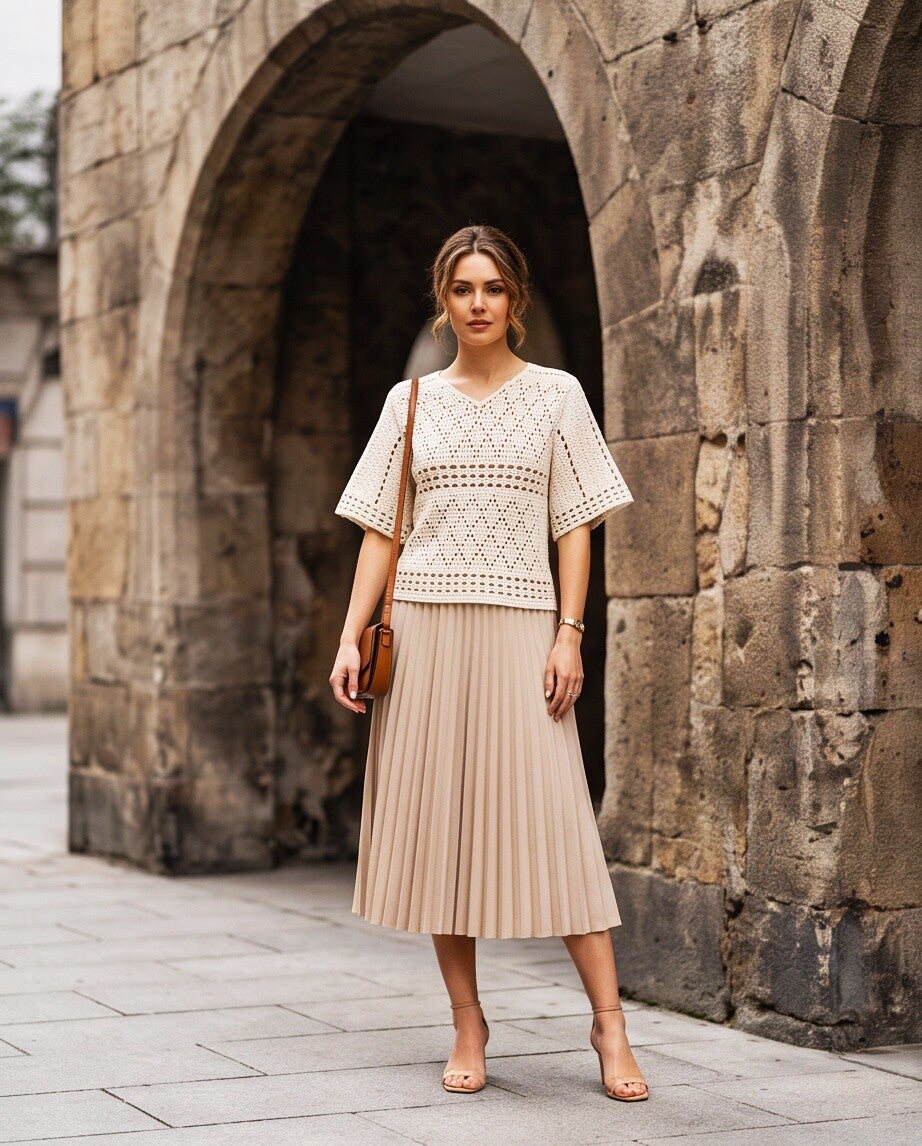 Tee-shirt "JASMIN" - Pièce unique