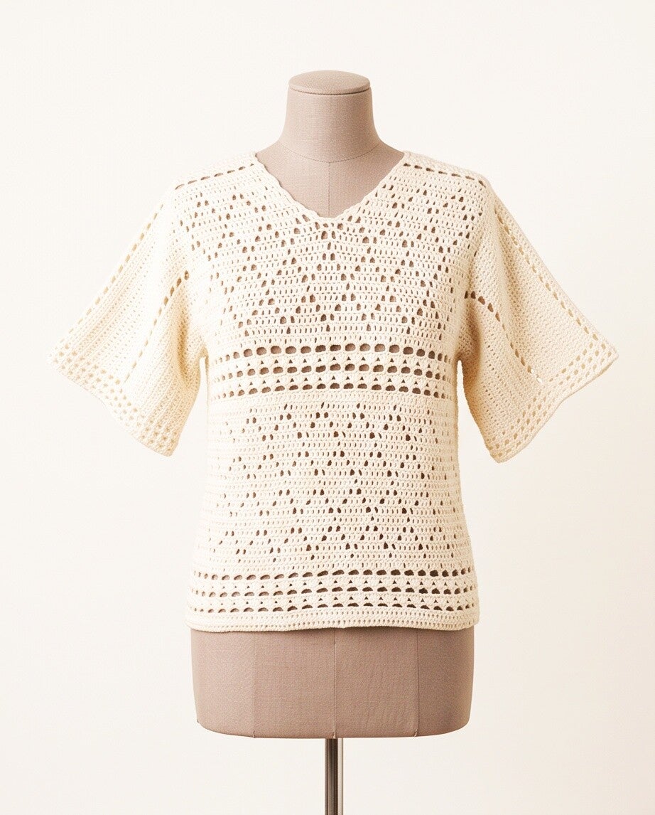 Tee-shirt "JASMIN" - Pièce unique