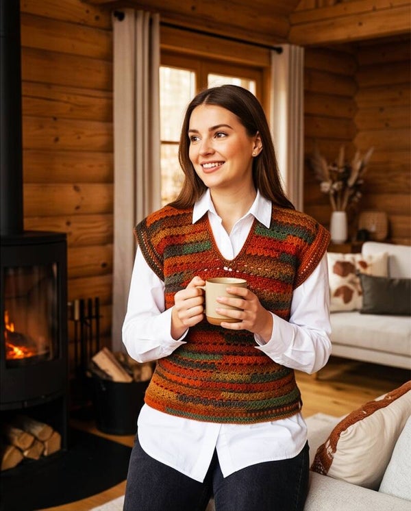 Pull "LEGENDE D'AUTOMNE" - Pièce unique