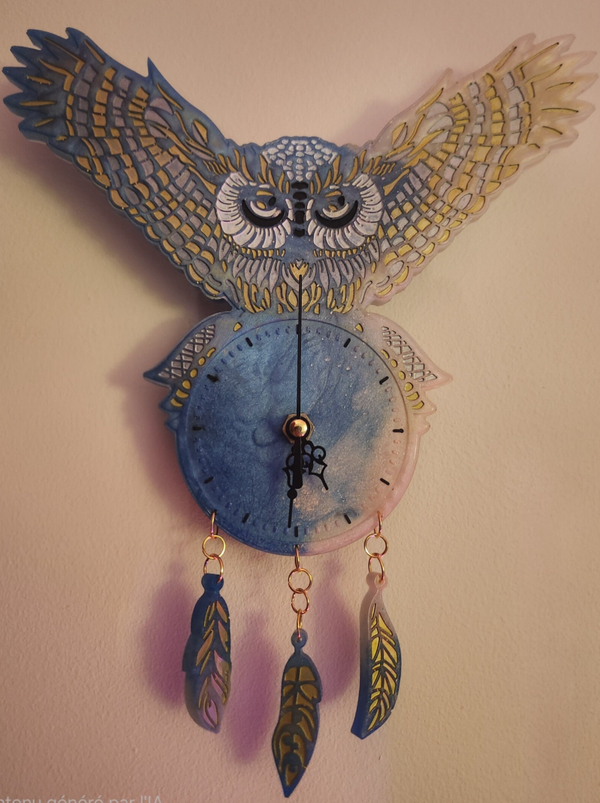 Horloge hiboux