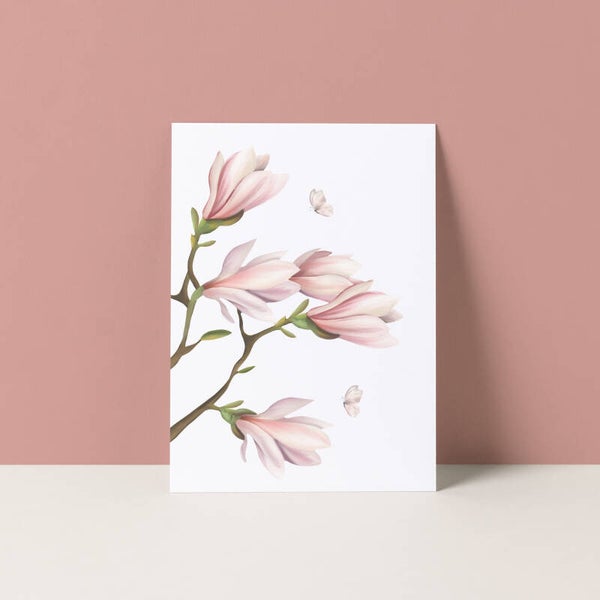 Ansichtkaart "Magnolia"