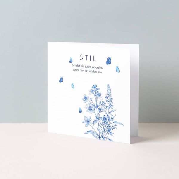 Wenskaart "Stil"