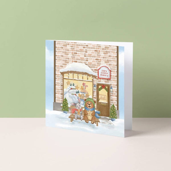 Wenskaart "Cookie Bakery"