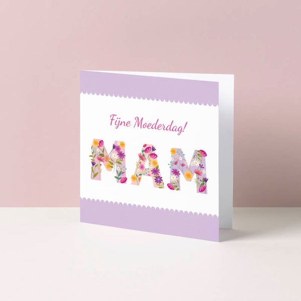 Wenskaart "Mam"