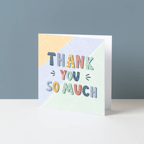 Wenskaart "Thank you so much"
