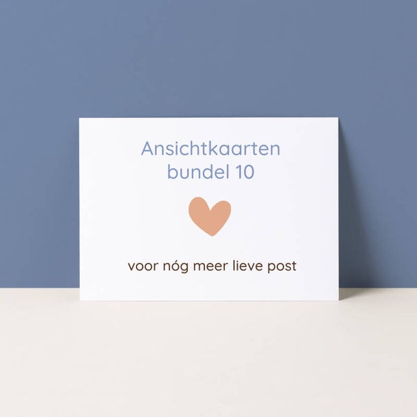Ansichtkaartenbundel 10 (kortingscode)