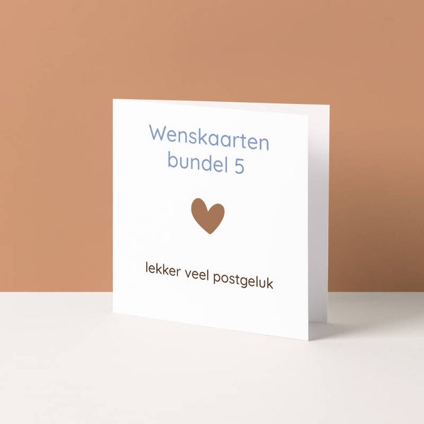 Wenskaartenbundel 5 (kortingscode)