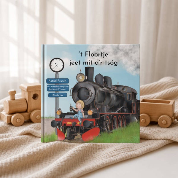 Prentenboek " 't Floortje jeet mit d'r tsóg" - Kerkrade