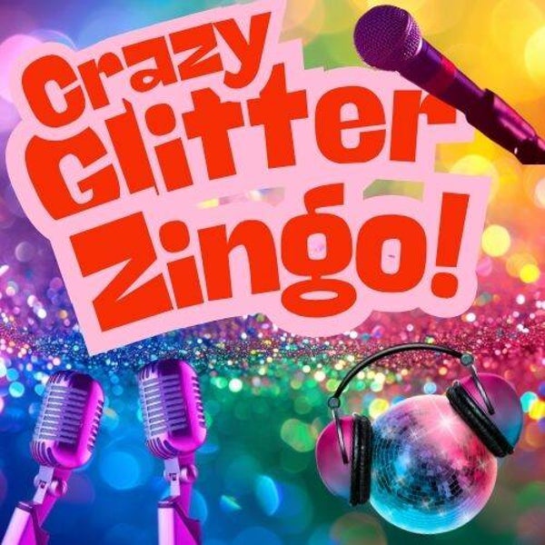 Kaartje Crazy Glitter Zingo