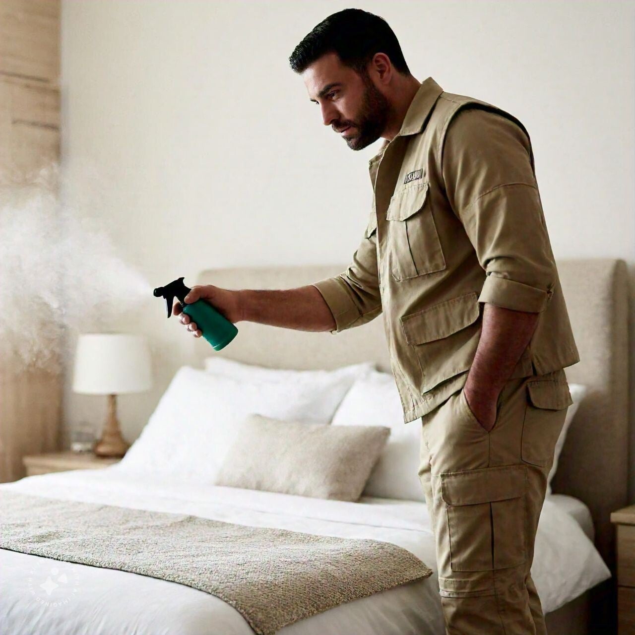 fumigación de pulgas