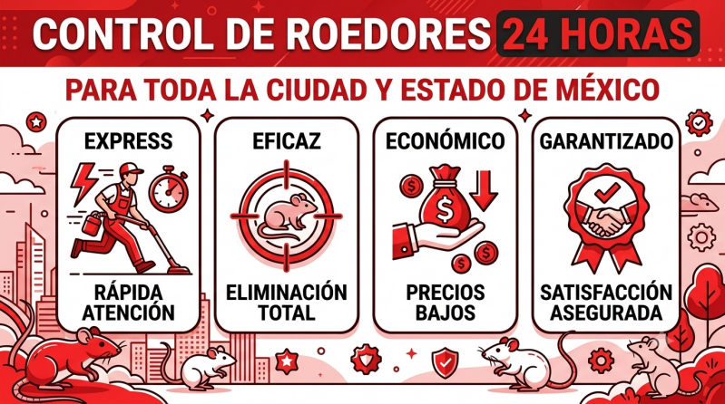 Extermine Ratas y Ratones hoy Mismo