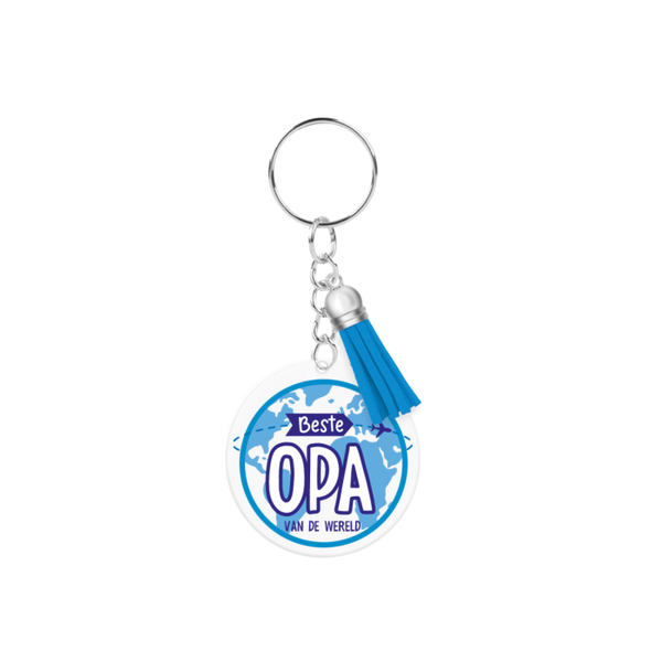 Sleutelhanger acryl 'Opa'