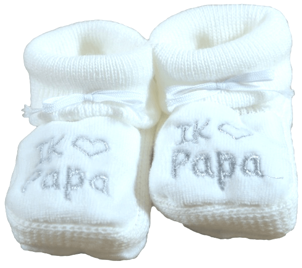 Baby slofjes I Love Papa