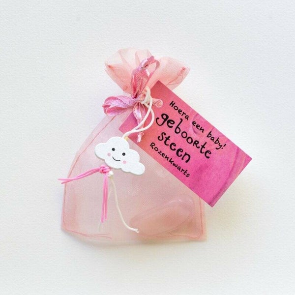 Geboorte steen Rozenkwarts