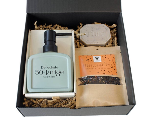 Giftbox voor de leukste 50 jarige