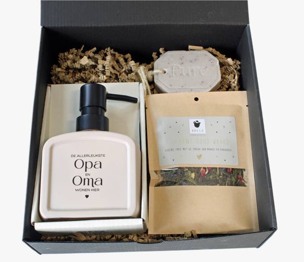 Giftbox voor de allerleukste Opa en Oma