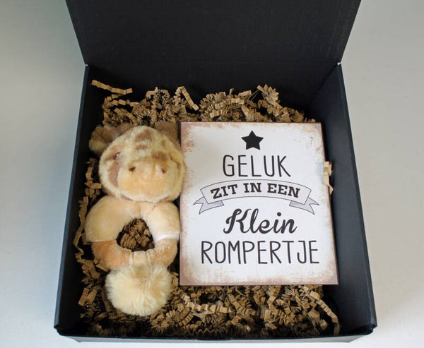 Giftbox 'Geluk in een rompertje'