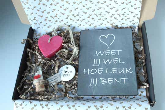 Brievenbus cadeau I love You