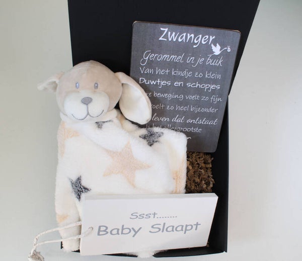 Baby box knuffeldoek Dog