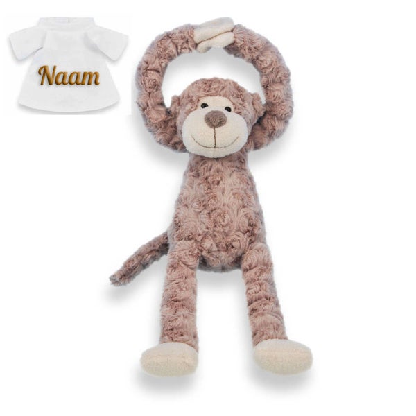 Slingeraap bruin met T-shirt